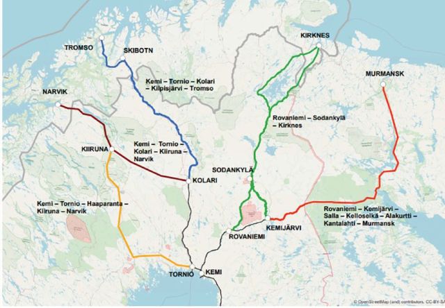 De ce Finlanda și Norvegia vor să construiască o cale ferată de 3 miliarde de euro