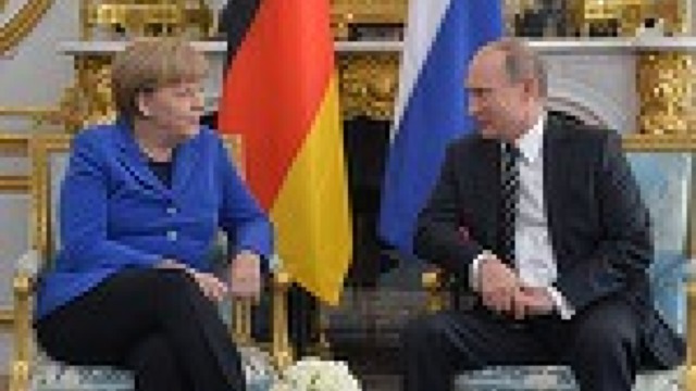 Ucraina, Iran și Siria - subiecte aflate pe agenda Putin-Merkel