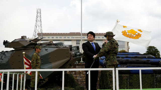 Japonia a lansat prima unitate de infanterie marină pentru a apăra insulele revendicate de China