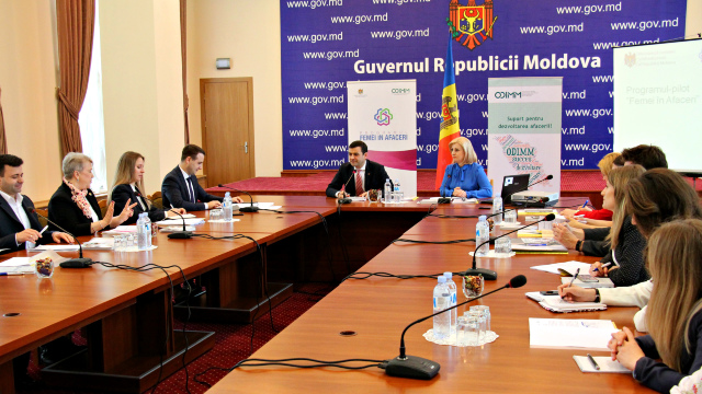 Finanțare de 14 milioane de lei pentru 100 de femei de afaceri din R.Moldova