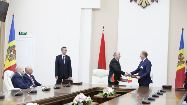 R.Moldova și Belarus au semnat opt acorduri de cooperare