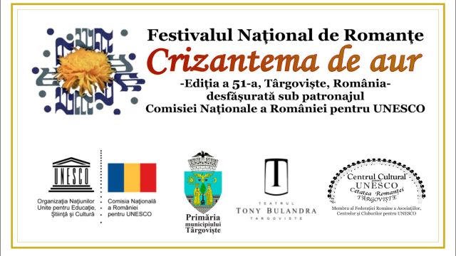 Festivalul Național de Interpretare și Creație a Romanței „Crizantema de Aur” organizează preselecții la Chișinău
