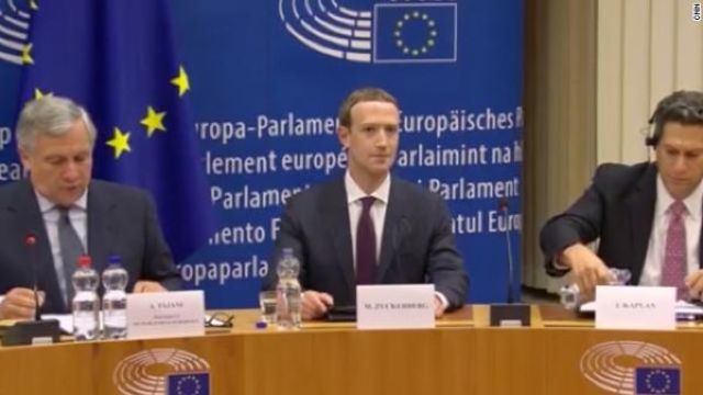 Mark Zuckerberg și-a cerut scuze în fața Parlamentului European