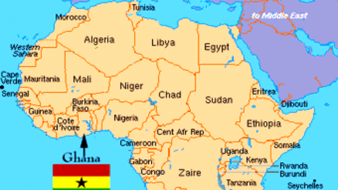 Гана на карте. Гана на карте Африки. Гана на карте Африки на русском языке. Государство гана на карте. Республика гана на карте Африки.
