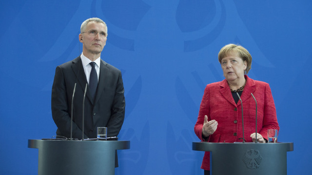 În pofida disensiunilor de la G7, Merkel și Stoltenberg sunt încrezători cu privire la ''unitatea'' NATO
