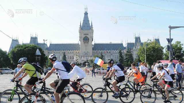 Centenarul Unirii | Zeci de bicicliști au plecat spre Alba Iulia