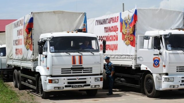 SUA: Așa-numitele convoaie umanitare trimise de Rusia în Donbas sunt, de fapt, transporturi militare