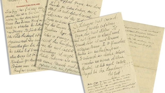 O scrisoare semnată de Albert Einstein în ziua în care a renunțat la pașaportul german, adjudecată cu 25.000 de dolari