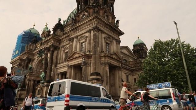 Incident armat în Catedrala din Berlin