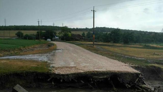 Ploile torențiale au făcut ravagii în sudul Republicii Moldova