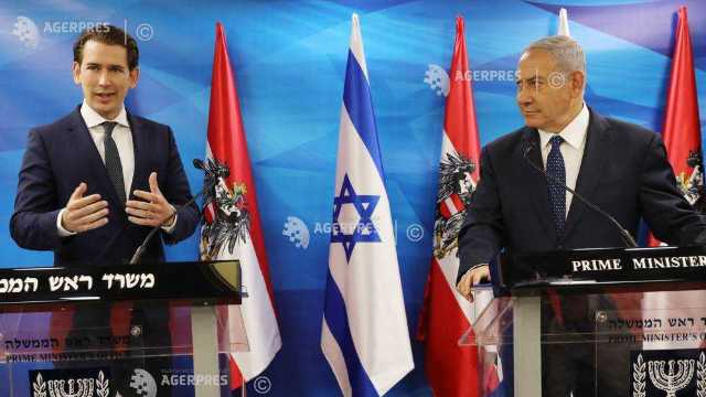 Sebastian Kurz promite să combată antisemitismul și să sprijine Israelul