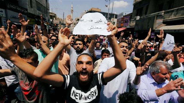 În Iordania au avut loc proteste pentru a patra seară consecutivă