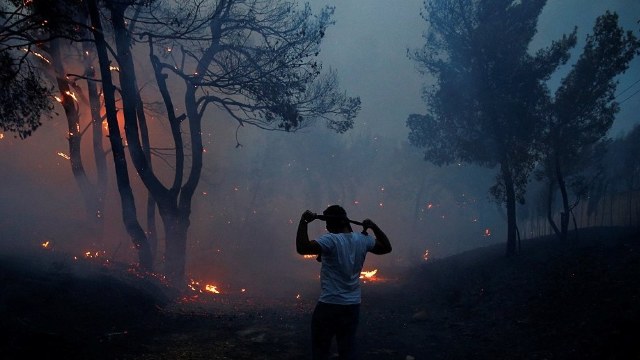 Grecia | A fost arestat bărbatul care ar fi provocat incendiul din estul Atenei