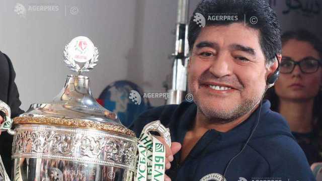 Fotbal | Diego Maradona a preluat conducerea clubului belarus Dinamo Brest

