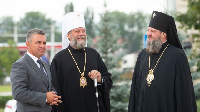 Mitropolitul Vladimir s-a întâlnit cu Vadim Krasnoselski, care i-a povestit despre „obiectivele istorice”