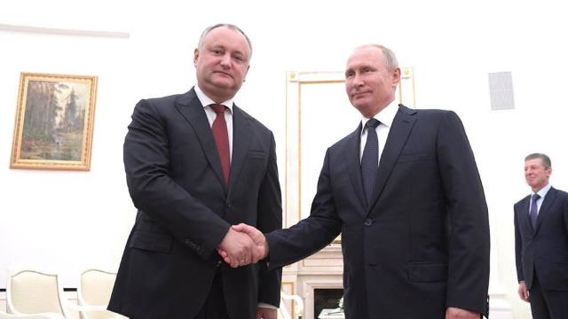 Igor Dodon s-a întâlnit cu Vladimir Putin. Un nou atac la adresa instituțiilor internaționale care cer retragerea trupelor ruse din Transnistria