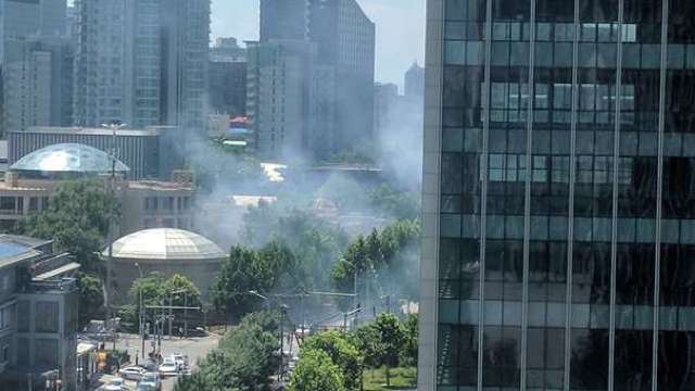 VIDEO | Explozie în apropierea ambasadei SUA de la Beijing