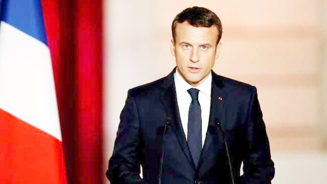 Emmanuel Macron le propune europenilor să-și organizeze securitatea fără a se baza 'numai pe Statele Unite'