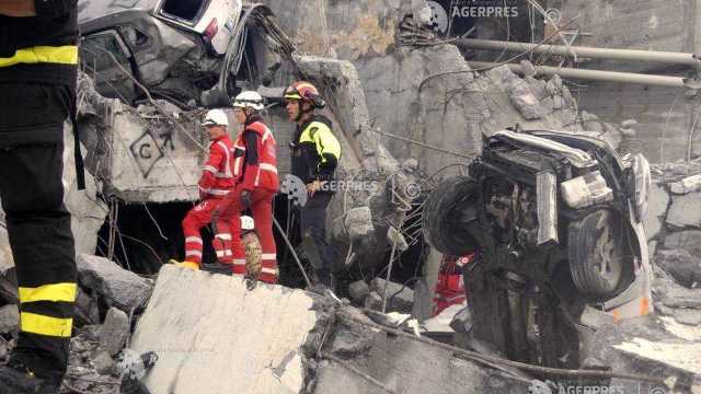 Podul prăbușit la Genova | Căutarile s-au încheiat, bilanțul oficial este de 43 de morți