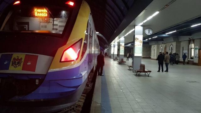 Trenul Chișinău-Odesa va circula zilnic începând cu săptămâna viitoare