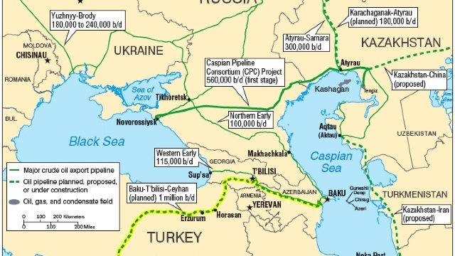 Putin și alți patru președinți vor împărți astăzi Marea Caspică, după 20 de ani de pregătiri