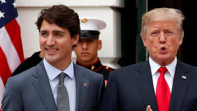 Justin Trudeau și Donald Trump au avut o discuție privind renegocierea Acordului Nord-American de Comerț Liber (NAFTA)