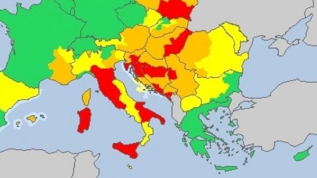 Cod roșu de caniculă pentru 18 orașe din Italia, inclusiv în Roma