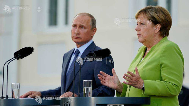 Întrevederea Merkel-Putin | Despre ce au discutat