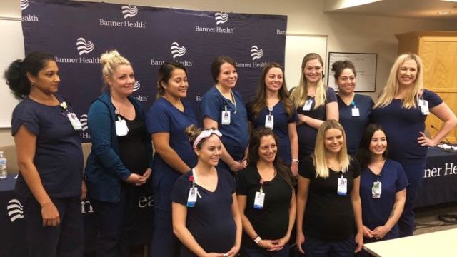 VIDEO | „Epidemie” de gravide în SUA. 16 asistente dintr-un spital american, însărcinate în aceeași perioadă