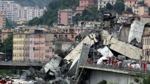 Stare de urgență pentru un an în zona orașului Genova unde s-a prăbușit podul Morandi