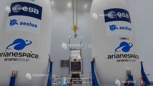 Lansarea satelitului european Aeolus, amânată cu 24 de ore
