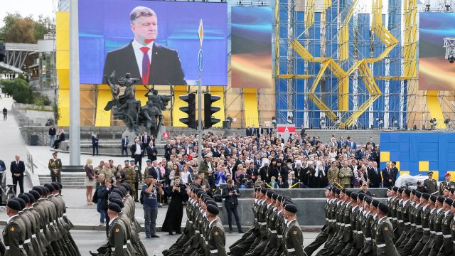 Petro Poroșenko, de Ziua Independenței: 