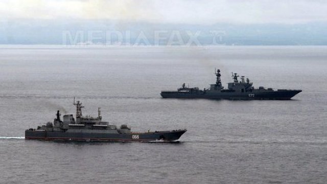 O fregată rusă a lansat o rachetă de croazieră și a efectuat trageri cu muniție de război în Marea Neagră