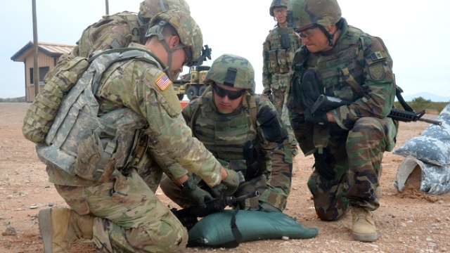Militarii moldoveni se antrenează, alături de cei americani, la Fort Bliss, în Texas (FOTO)