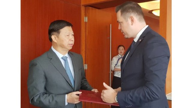 Tudor Ulianovschi participă la Forumul Economic Mondial, supranumit și ”Davos-ul de vară”, din Tianjin, China