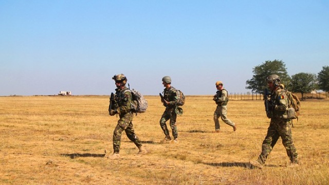 FOTO | Militari moldoveni, români și georgieni se antrenează la „Joint Combined Exchange Training” din România