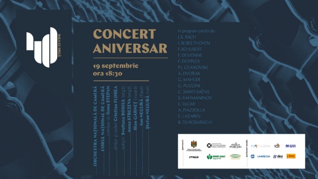 ICR „Mihai Eminescu” organizează la Chișinău un concert dedicat Sălii cu Orgă și Orchestrei Naționale de Cameră 