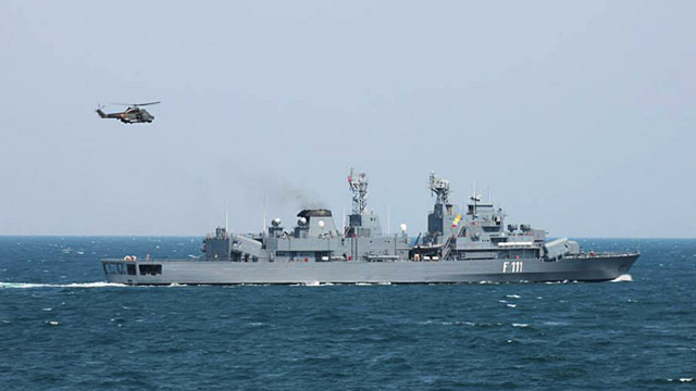 Exerciții militare româno-ucrainene în Marea Neagră