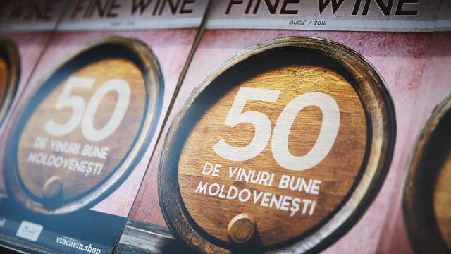 Primul ghid de vinuri din R.Moldova „Fine Wine Guide 2018 — 50 de vinuri bune moldovenești” a fost lansat la Chișinău