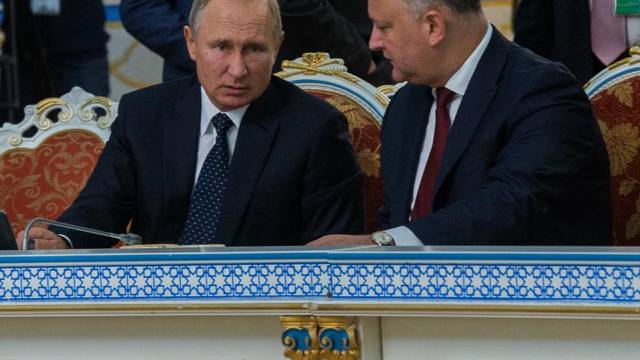 Igor Dodon anunță „o scurtă întrevedere” cu Vladimir Putin. Despre ce au discutat