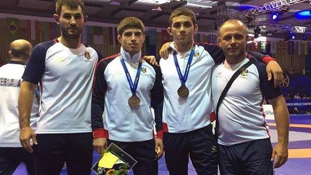 Luptătorii moldoveni au cucerit patru medalii la Campionatul Mondial de tineret 
