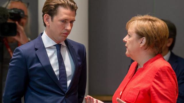 Discuțiile dintre cancelarul austriac și cel german se vor axa pe problema frontierelor UE și relațiile cu Africa