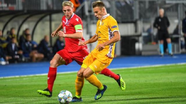 Naționala de fotbal a R.Moldova a debutat în Liga Națiunilor cu o înfrângere usturătoare: 0-4 în fața Luxemburgului
