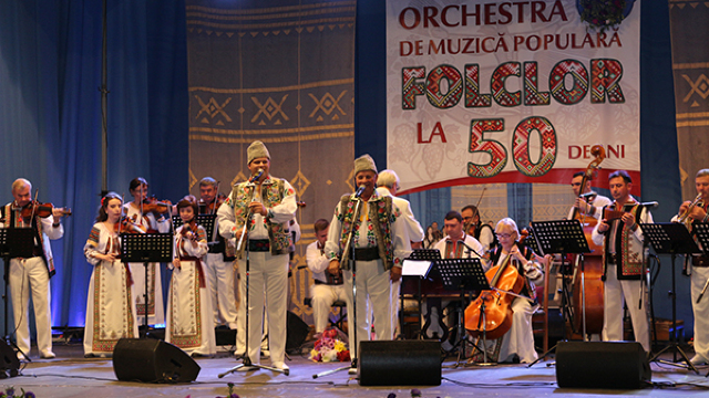  Orchestra de muzică populară „Folclor” marchează 50 de ani de la fondare 