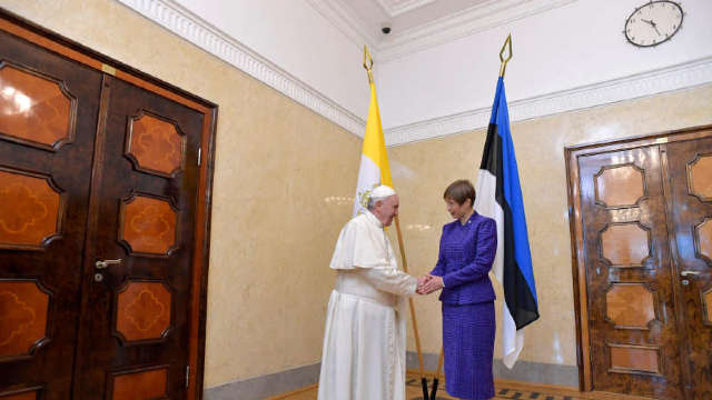 Papa Francisc a devenit „e-rezident'' al Estoniei