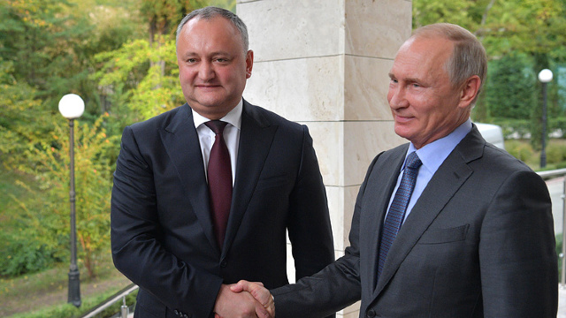 Igor Dodon ar vrea să discute cu Vladimir Putin, la Moscova, problema migranților moldoveni și liberalizarea exporturilor