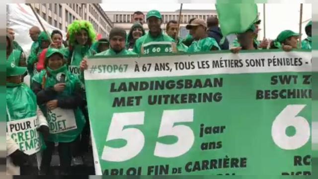 Belgia | Proteste în toată țara. Oamenii se opun creșterii vârstei de pensionare 