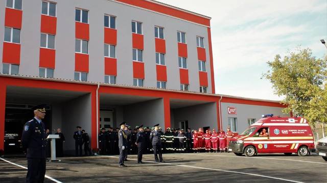 Unitate de pompieri, inaugurată în Rezina. Salvatorii vor asigura securitatea a 40 de localități din raion