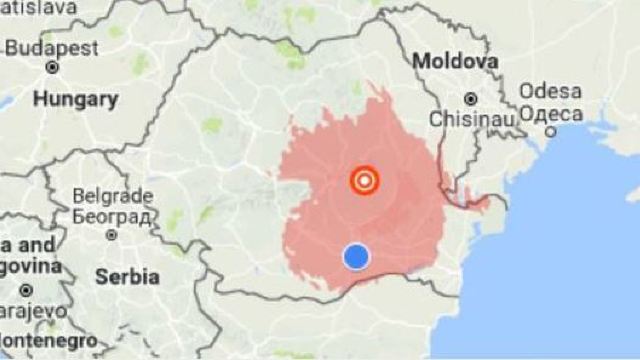 Al treilea cutremur în Vrancea, în 24 de ore. Magnitudinea ultimului a fost revizuită la 3,6 pe Richter