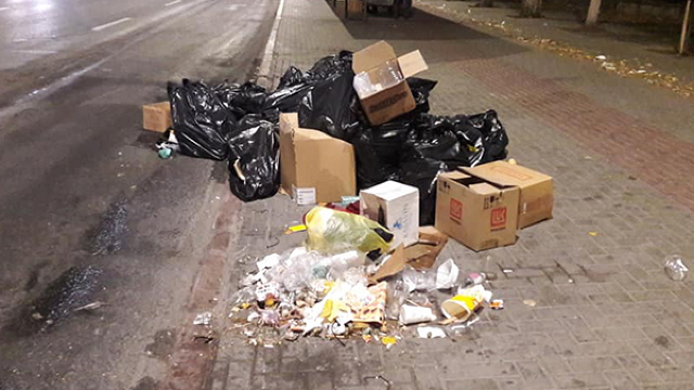 Mormane de gunoi după Hramul Chișinăului